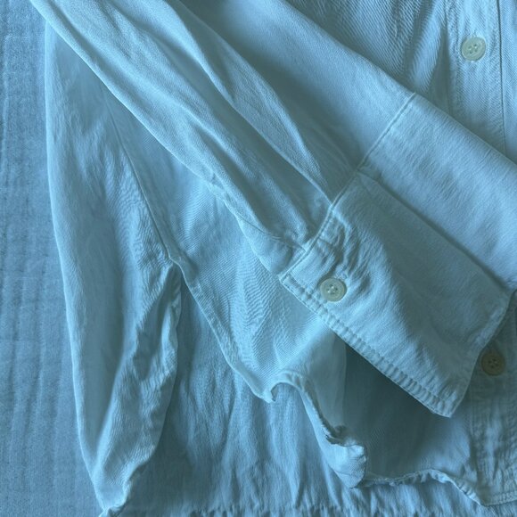 ZARA Satin Feel Long Sleeve Blouse — Brand New! 🤍 - Picture 9 of 13